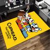 Cup-head And Mugman Adventure Office Rug Chair Mat, Game Carpet, Suitable for Front Door, Bedroom, Living Room, Desk, Holiday Gift