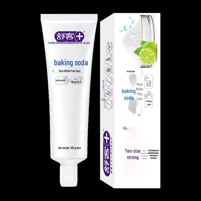 Shuke Lemon Fresh Whitening Toothpaste with Baking Soda