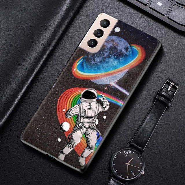

Чехол для игры в баскетбол, астронавт, скейтборд, флаг, Луна для Samsung Galaxy S22 S21 S20 Ultra Fe S10 S9 S8 Plus 4g 5g S10e S7 Edge For Samsung S20Ultra