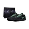 Big Abrasion Resistant Breathable Low Top Skateboard Shoes Men's Black Green 854166-008(Team1417-LD)