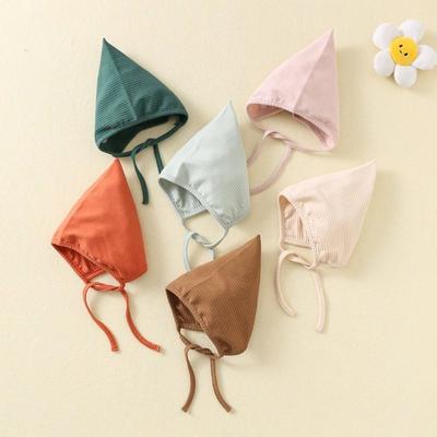 Chapeau Tétine Couleur Unie Style Coréen - Casquette Bébé Tout-Petit