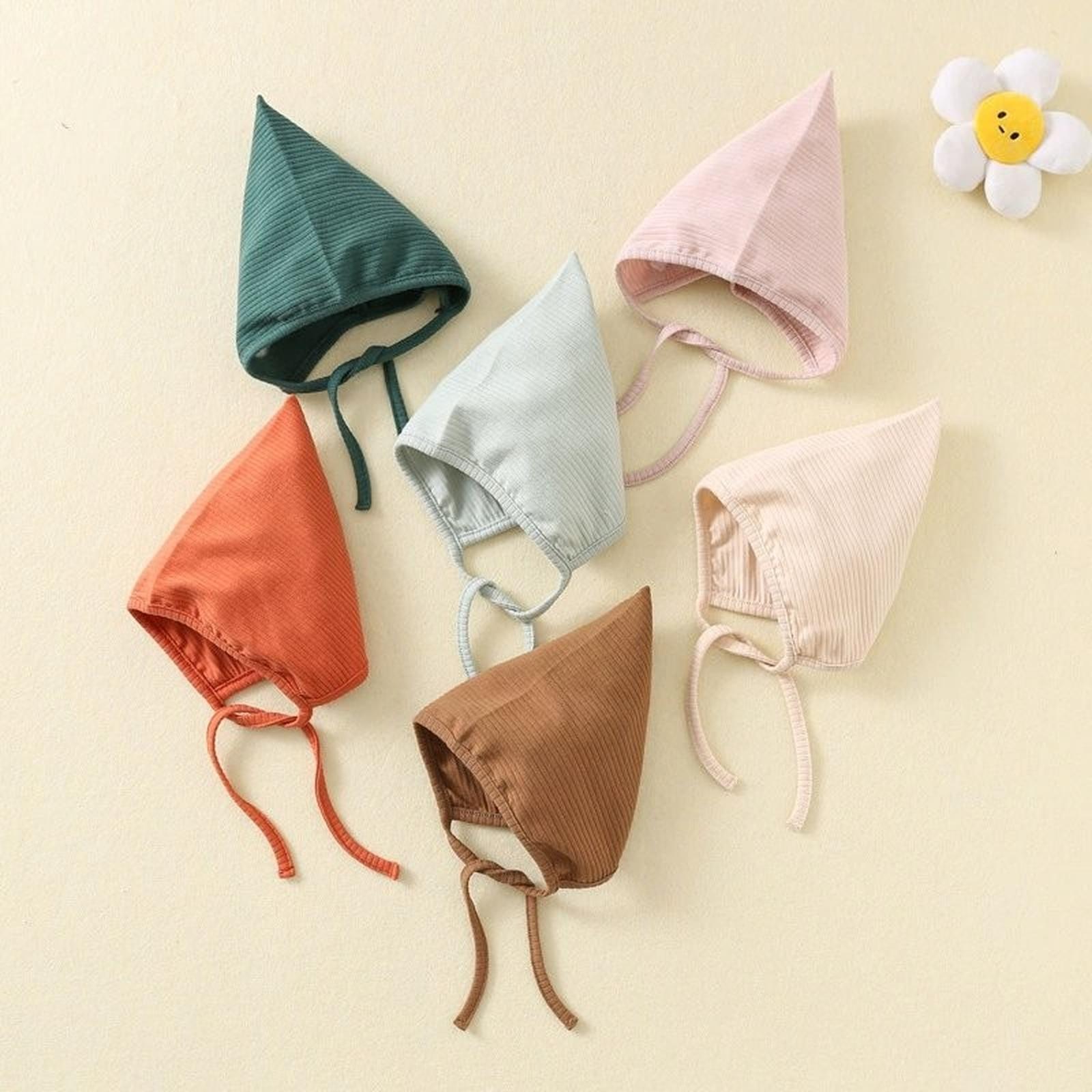 

Solid Color Korean Style Pacifier Hat - Baby Toddler Cap 6M шафрановий