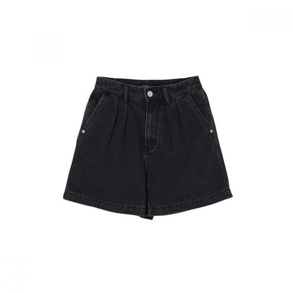 

Lap Washed Two Tuck Mini Denim Shorts As2dp581 WH (white)/M