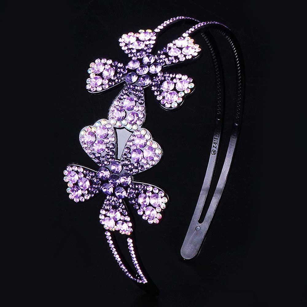 Girl Headband Domand Hair Hoop Korean Hairbands Women Hair Hoop Rhinestone Headband Flower Headband