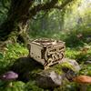 3D Wooden Music Box Puzzle Miniature : The Perfect Holiday Present Ideal for Halloween Christmas Plus Birthdays