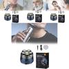 Electric Shaver With Magnetic Rotation Heads Rechargeable For Men Grooming