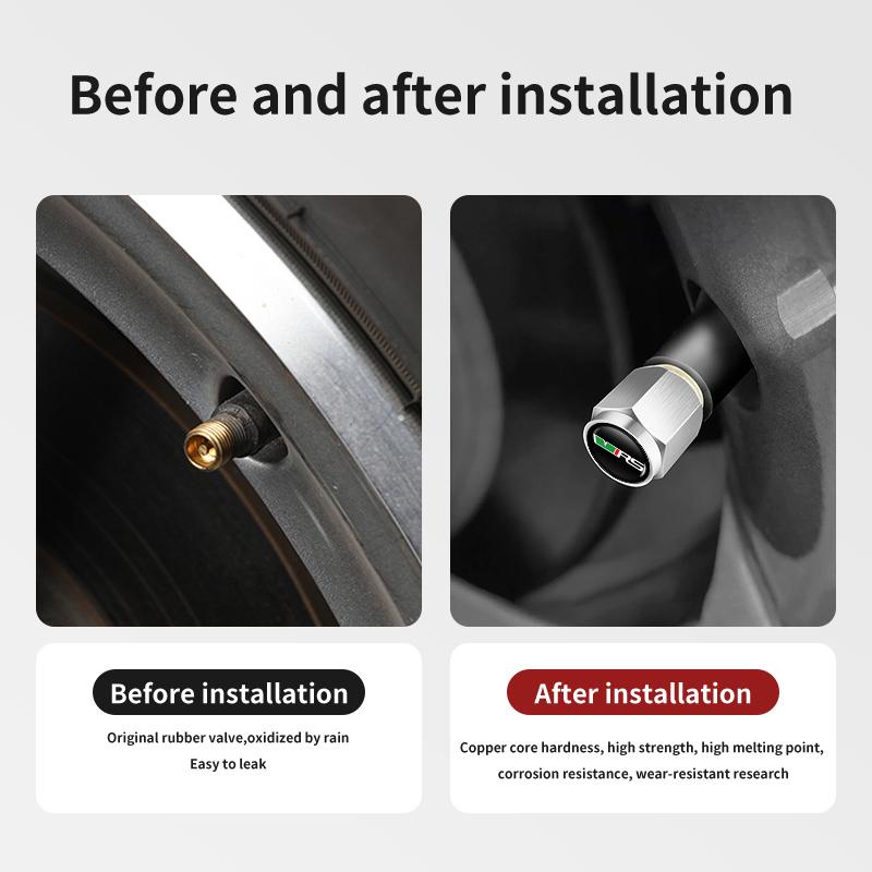 Car Wheel Tyre Rim Stem Cover Tire Valve Cap Airdust Waterproof For Skoda Superb Derivative Karoq Kamiq MK3 Fabia Rapid Favorit