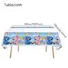 Party Stitch Tablecloth With Waterresistant Material For Kids Birthday Decor