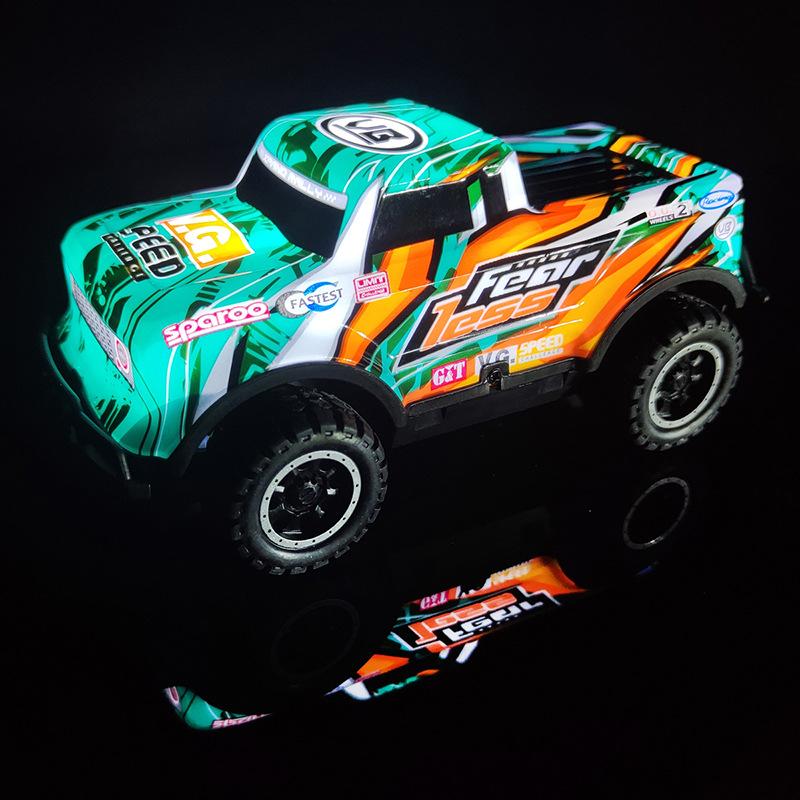 RC Cars LED Light Radio Remote Control Car Sports 10KM/H High Speed Trucks Electric Drift Mini Car
