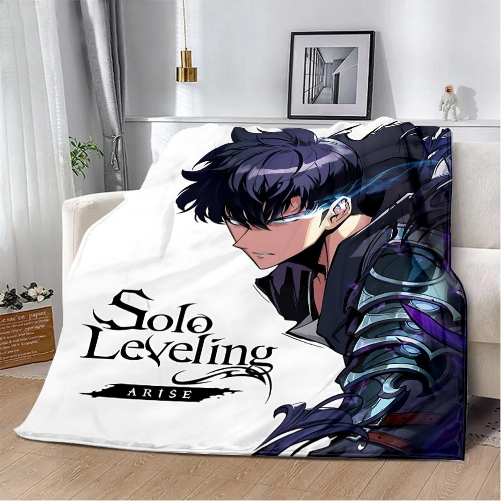 Solo Leveling Tištěná deka Pikniková deka Teplá deka Měkká a pohodlná deka Domov Cestování Narozeninový dárek