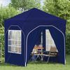 Pop Up Party Tent 192 X 192 X 245 Cm Blue