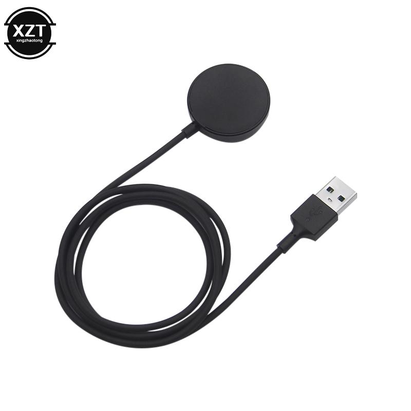 

Адаптер-зарядка для смарт-браслета для Samsung Galaxy Watch 3 Active 1 2 SM R820 R830 R500 Смарт-часы 40 мм 44 мм USB-кабель для зарядки чёрный