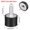 1Pcs Male Thread Rubber Shock Absorber Anti-vibration Damper Mount New Crash Pad  Tool Parts