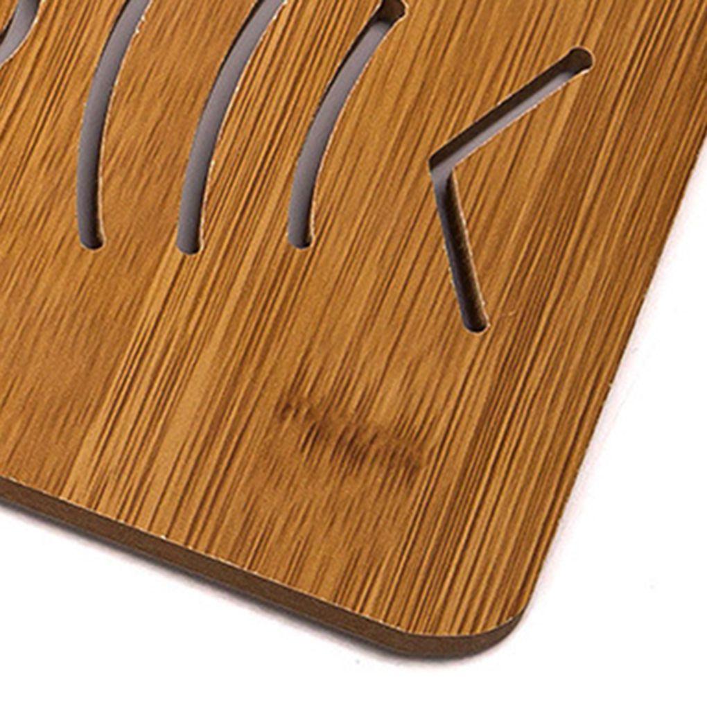 Wooden Non Slip Dining Cup Pot Table Insulation Mat Heat Resistant Pads