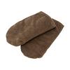 Velour Gloves and Hand Mittens: Moisturizing Hand Care Paraffin Pack (Brown, for Both Hands)