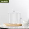Transparent PET Vase for Water-cultured Flower Arrangements,Living Room Decorations,Hydroponic Containers,Large Flower Bucket