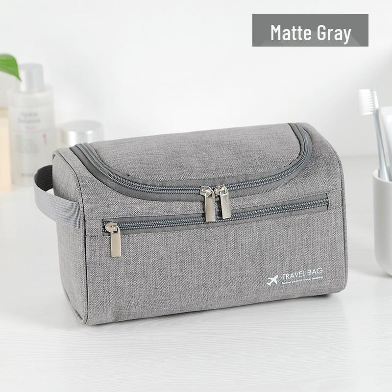 

Unisex Waterproof Toiletry & Makeup Hook Bag серый