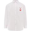 Embroidery Long Sleeve Poplin Shirt 833294-Z7AUX-9000