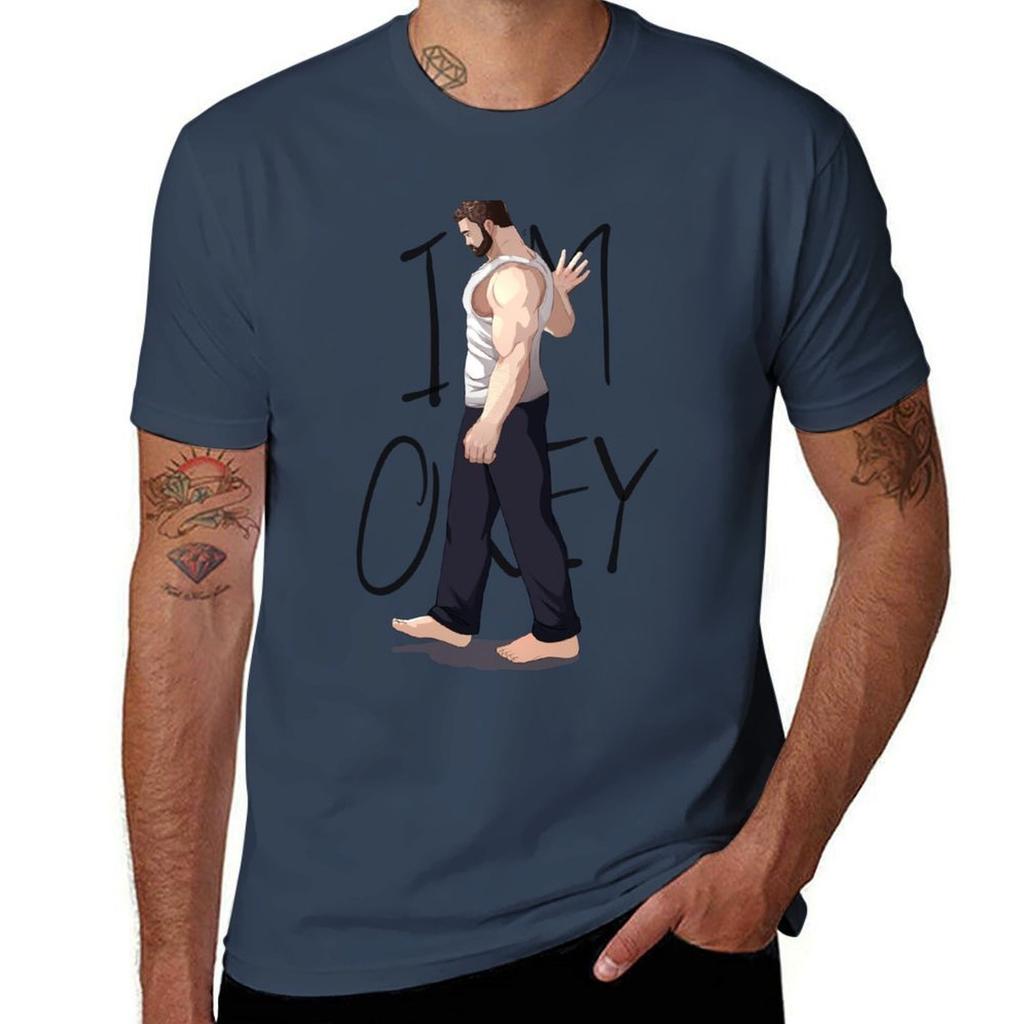 Im Okey Tshirt Casual Graphic Print Tee