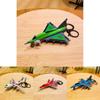 Colorful Alloy Helicopter Keychain Cute Cartoon Pendant For Bags And Gifts