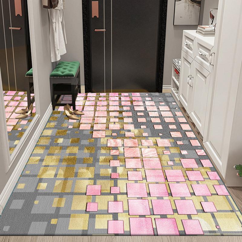 Hem Matta Dörrmatta Smutsavvisande Matta Sovrum Sängkant Vardagsrum Badrum Absorberande Enkel Matta