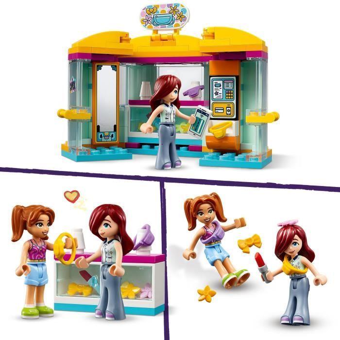 Lego® 42608 friends la petite boutique d’accessoires, jouet de magasin avec les figurines paisley et candi