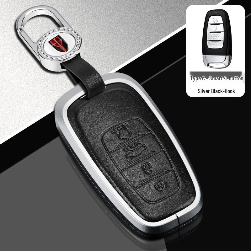 Premium Biao Che Zu Hongqi H5/HS7 Key Case for Men & Women – Full-Cover Protective Bag