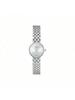 Lady's Quartz Watch, White Dial, Stainless Steel, Elegant & Generous. Ideal Business Wear, High Quality, Suitable Daily Use. T058.009.11.031.00