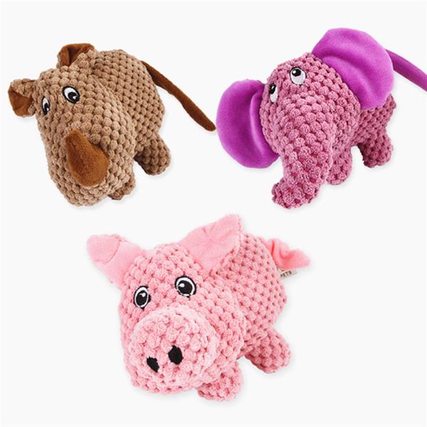 Jucărie Amuzantă de Durabilitate pentru Mestecat Molar Animal de Companie Câine Pisică Pluș Sunet Scârțâitor Jucării