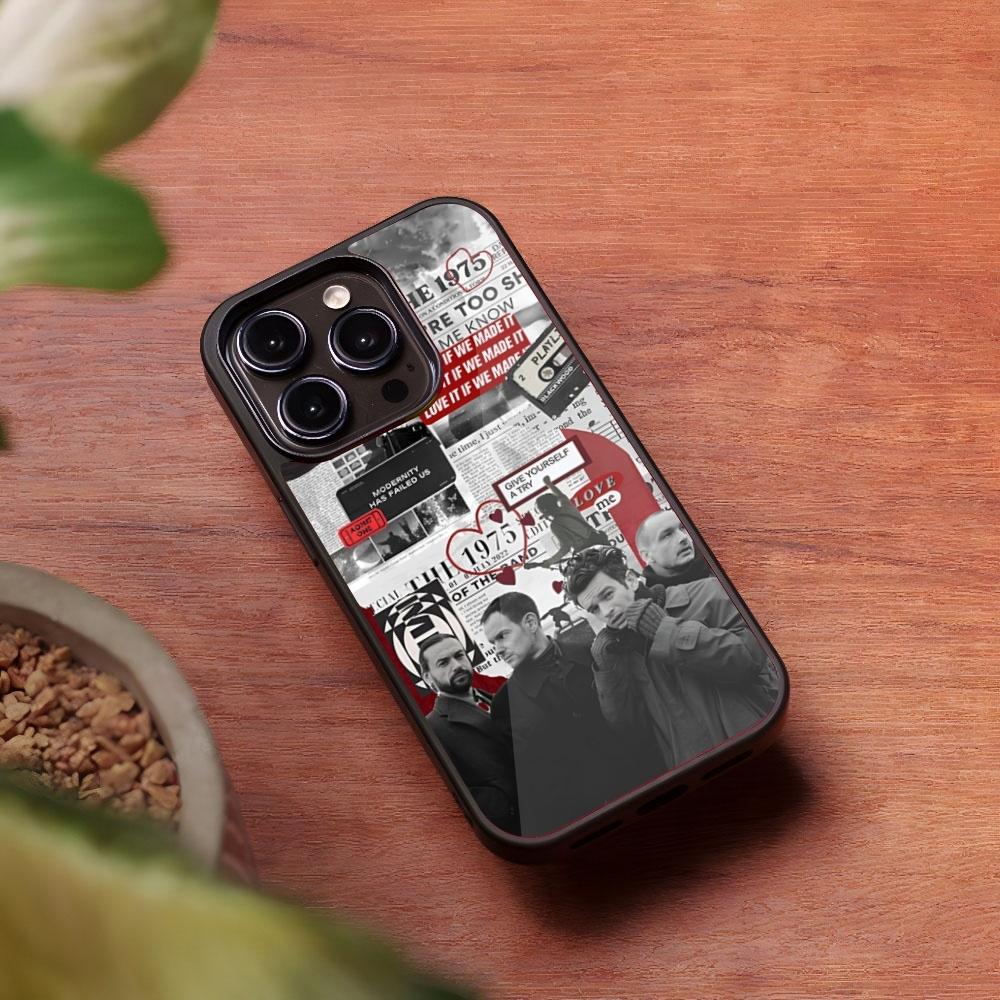 

The 1975 Rock Band Phone Case for Iphone 16 15 14 13 Pro Max 12 11 Mini 7 8 Plus Se Xr X Xs Fundas Shell PC+TPU Cover iPhone 15