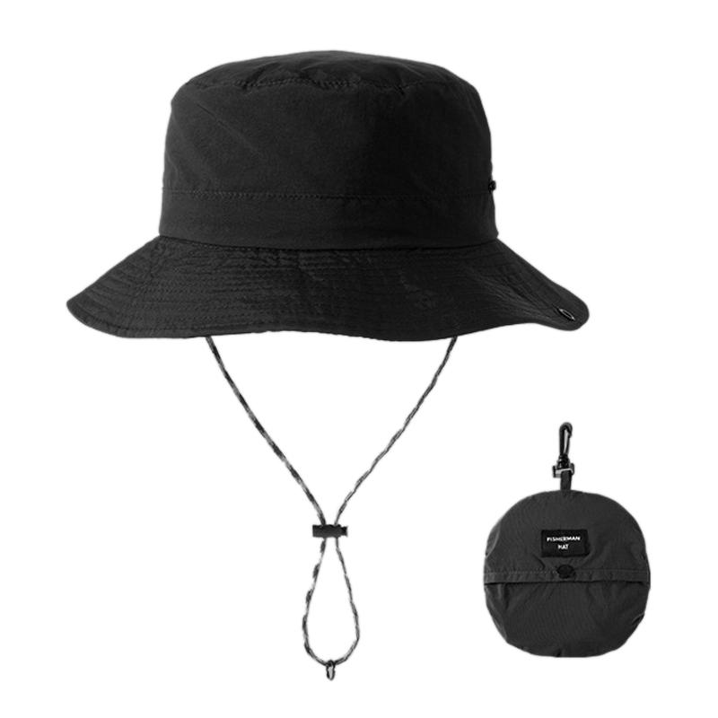 Water Resistant Bucket Hat for Women 6cm Brim Sun Hat Foldable Hangable Outdoor Use Hiking Camping Panama Caps Quick Drying Basin Cap
