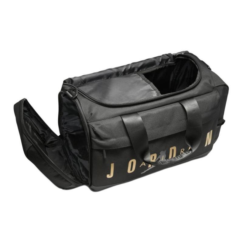 Jordan Polyester Portable Crossbody Bag, Travel Bag Regular Unisex Black Jordan JD2443003AD-001