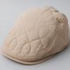 Reck Hatter Quilted Hunting Sizes All Beige Men's Cap, Nylon, Available, Spring, Summer, Autumn, Winter, Seasons, RH-406,