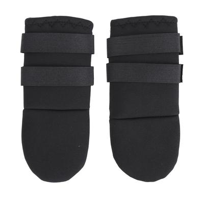 2pcs Rubber Paw Protector Anti Slip Waterproof Dog Boots Adjustable Dog Foot Cover Soft Dog Shoes