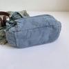Denim Shoulder Bag Women's Crossbody Bag Commuter Large Capacity Underarm Bag