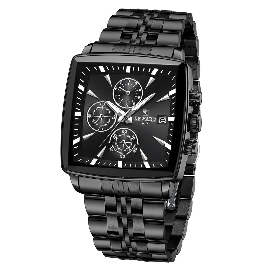 RD1100M Men's Multifunction Chronograph Watch - Waterproof, Luminous, Solid Steel Band