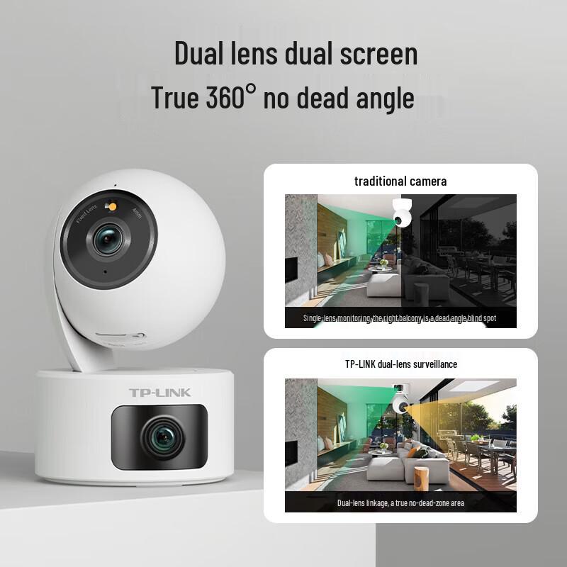 Tp-Link 6MP Dual-Lens 360° Indoor Smart Security Camera (CN Version)