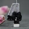 Black Birthday Candles For Cake Party Memories Girl Sparkles Rituals Luxury Candle Beautiful Decoration Wedding Child Candles