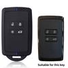 Silicone Car Key Case Cover For Renault Koleos Kadjar Clio Captur Megane Talisman Espace Zoe Scenic 4 Arkana Dacia Sandero