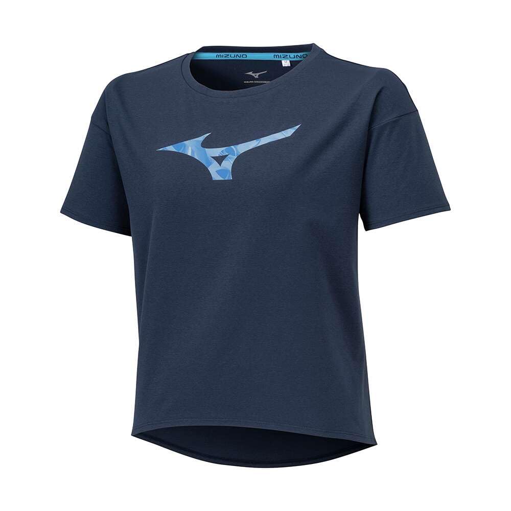 

Mizuno Women s MUGEN GRAPHIC Training T-Shirt, Pageant Blue, 32MAB813, Soft Dry, Player-Specific
