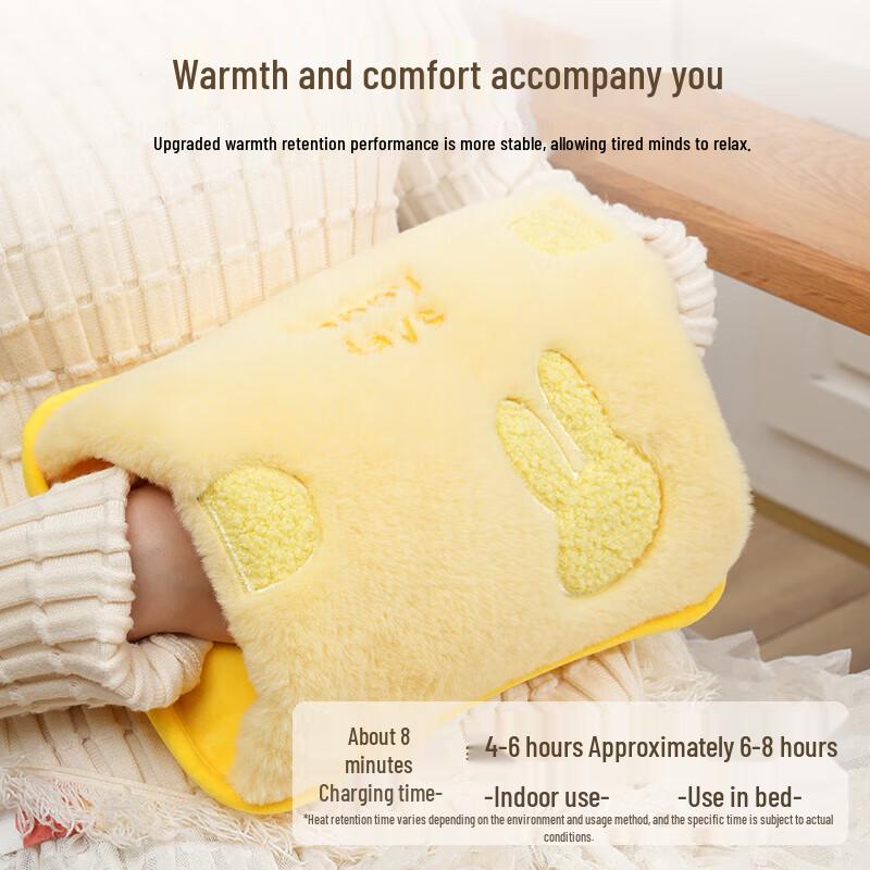 Lexue'er Cartoon Plush Electric Hot Water Bottle
