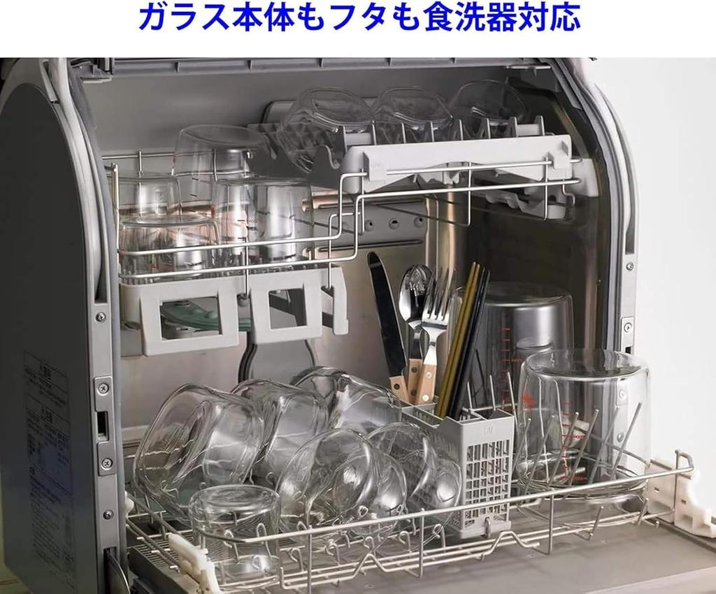 iwaki Glass Storage Set of Pack Web-exclusive color Heat-Resistant Containers, Gray, 7, & Microwave, FC-PRN-7GY
