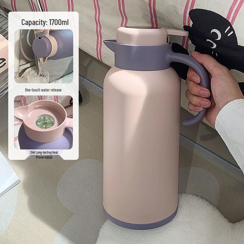 Yuzhuxun Large Capacity Glass Insulated Thermos