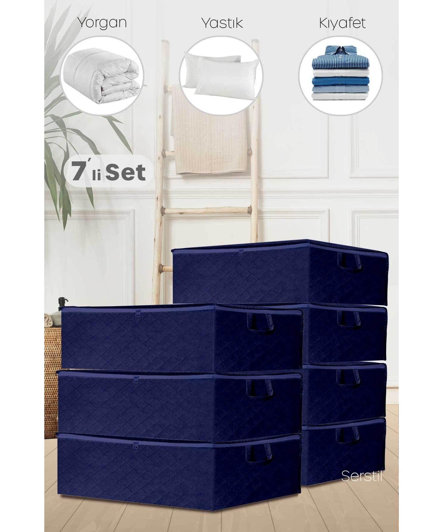 

7 предметов — темно-синее основание и сумка для хранения дивана-кровати 64 х 45 х 22 см