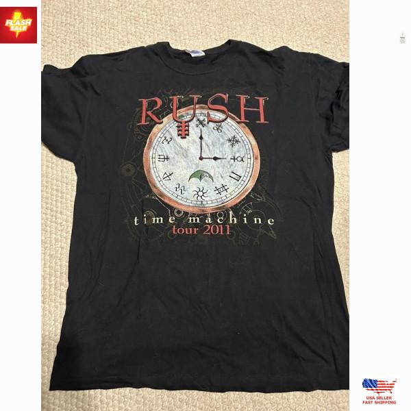 Vintage 70s Rush Tour of the Hemispheres Concert T-Shirt Unisex Unisex T-Shirt L