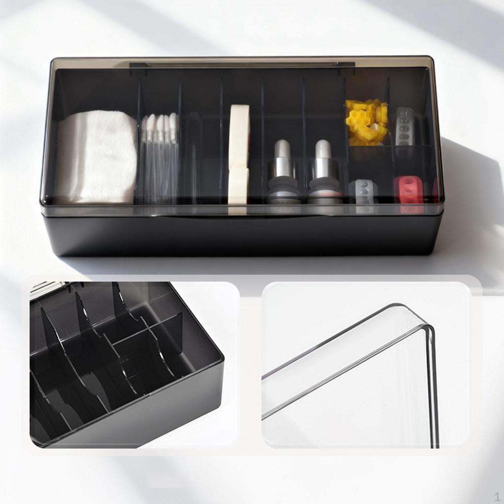 Lash Extension Storage Organizer ,Large Capacity Lashes Supplies Container ,for Cosmetics