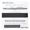 Cali&Brita [Extra Thick 3.0mm Lead] Mechanical Pencil for Mark Sheets, Sketching, Architecture - Metal Body with Refills Included (Pencil + Lead)