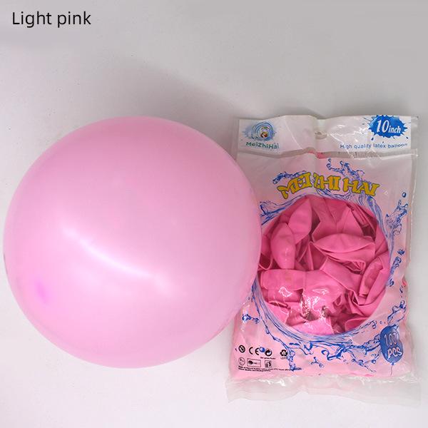 10-Inch Retro Transparent Wedding & Birthday Balloon Set
