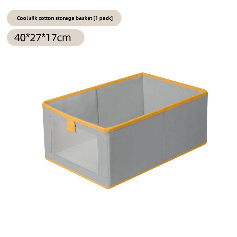 Cutii de depozitare pentru haine pliabile, organizatoare de dulap din material textil cu capace, cutii de depozitare pentru haine, jucării, pantofi, dormitor, sufragerie din bumbac (12L)