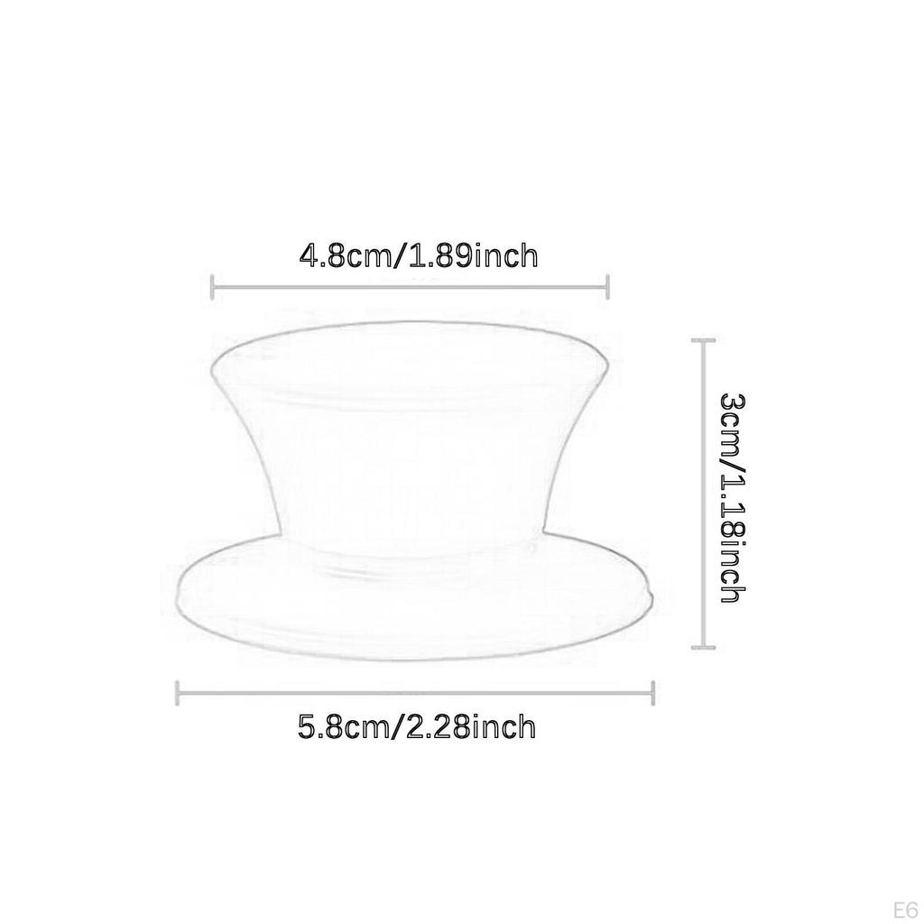 2 Pieces Silicone Pot Lid Knobs Pan Holding Handles Heat Resistant for